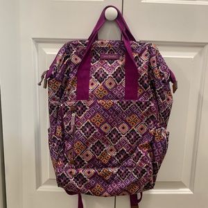 Vera Bradley Lighten Up Frame Backpack